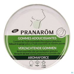 Aromaforce bio gommes adoucissantes eucalyptus  45