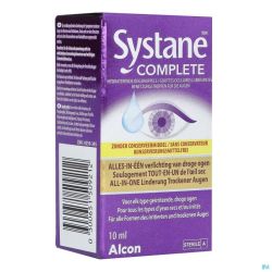 Systane complete sans conservateur    fl 10ml