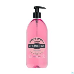 Lcb Savon Liquide Rose S/palme Fl 1l