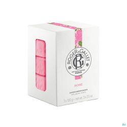 Roger&gallet rose boite 3 savons    100g