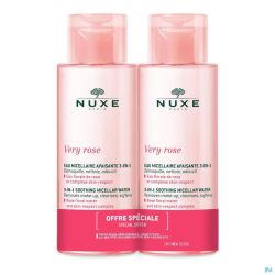 Nuxe Very Rose Eau Micel. Apaisant 3en1 Pn 2x400ml