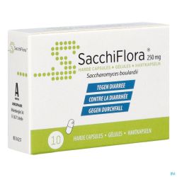 Sacchiflora 250mg caps  dur 10 blister