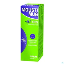 Moustimug 9,5% deet spray 100ml