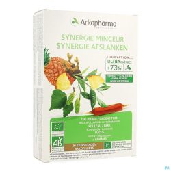 Arkofluide synergie minceur bio amp 20