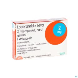 Loperamide teva caps  20 x 2 mg