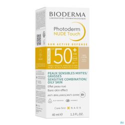 Bioderma photoderm nude ip50+ tres claire    40ml