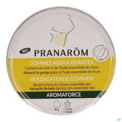 Aromaforce bio gommes adoucissantes miel    45