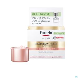 Eucerin hyaluron-fill.+elas.cr rose spf30 rech50ml