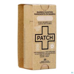 Pansement patch bamboo natuur    25