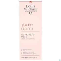 Widmer pured lait nettoyant parf 200ml