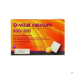 D-vital calcium 500/200 orange    sachet 40