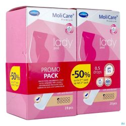 Molicare premium lady pad 0,5 drop  2x28 promopack