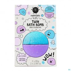 Nailmatic kids duo boule bain bleu&violet    160g