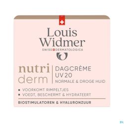Widmer nutrid creme jour uv20 parf 50ml