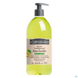 Lcb savon trad.marseille citron-menthe    1l