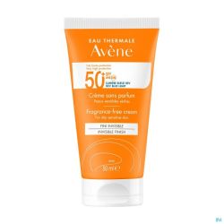 Avene sol ip50+ creme sans parfum 50ml