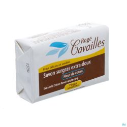 Roge cavailles savon surgr.xtr doux fl.coton  150g