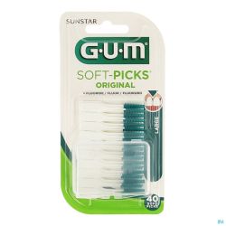 Gum softpicks plast-ctc fluor origin. large 40 634