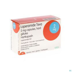 Loperamide teva caps  60 x 2 mg