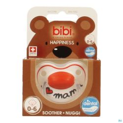 Bibi sucette hp dental i love mama    0-6m