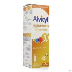 Alvityl multivitamines sol buv. fl 150ml