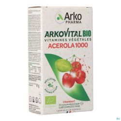 Arkovital acerola 1000 bio    comp croq 30