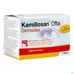 Kamillosan ofta demodex    lingettes 28