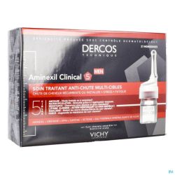 Vichy dercos aminexil clinical 5 men   amp  21x6ml