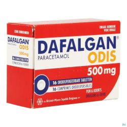 Dafalgan 500 mg odis tabl 16