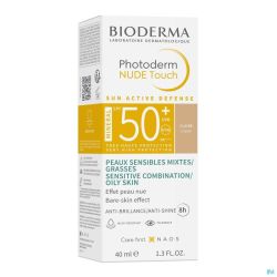 Bioderma photoderm nude ip50+ claire    40ml