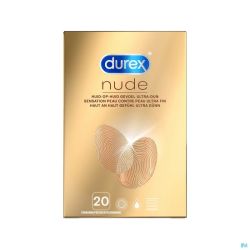 Durex nude    preservatifs 20