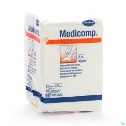 Medicomp cp n/st 4pl    7,5x7,5cm  100 4218237