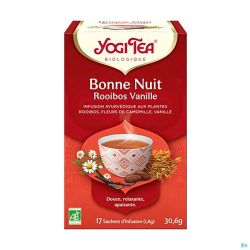 Yogi the bonne nuit rooibos vanille bio    sach 17