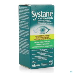 Systane hydratation gutt oculaires s/conserv. 10ml
