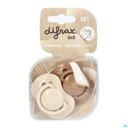 Difrax sucette dynamic harmony 18m+ 2