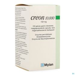 Creon 10000 caps gastroresist 100 x 150 mg