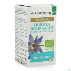 Arkogelules huile bourrache bio    caps 60