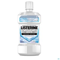 Listerine advanced white eau buccale doux    500ml