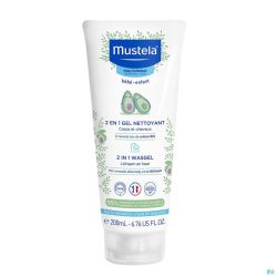 Mustela pn 2en1 gel nettoyant 200ml nf