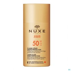 Nuxe sun fluide visage spf50 50ml nf