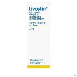 Livostin collyre 4 ml