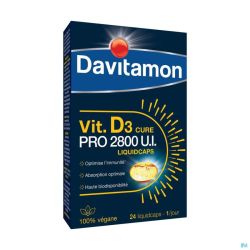 Davitamon vegan vit.d3 2800iu 24 caps be