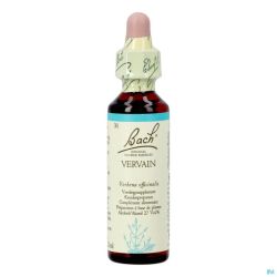 Bach flower remedie 31 vervain 20ml