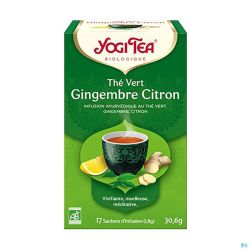 Yogi the vert gingembre citron bio    sach 17