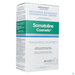 Somatoline cosm. bandages drainant kit recharges