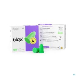 Blox sleep mousse medium vert    5 paires