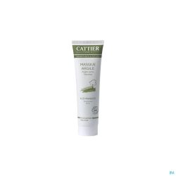 Cattier masque visage argile verte bio pg    100ml