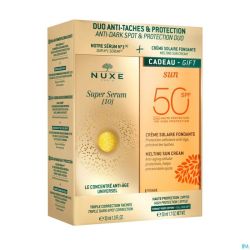 Nuxe duo super serum10 30ml+cr.fond.ip50 50ml free