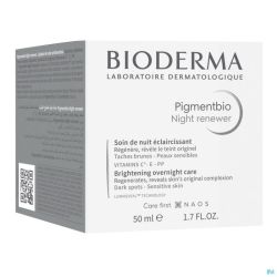 Bioderma pigmentbio night renewer pot    50ml