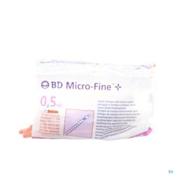 Bd microfine+ ser.ins. 0,5ml 30g  8,0mm  10 324825